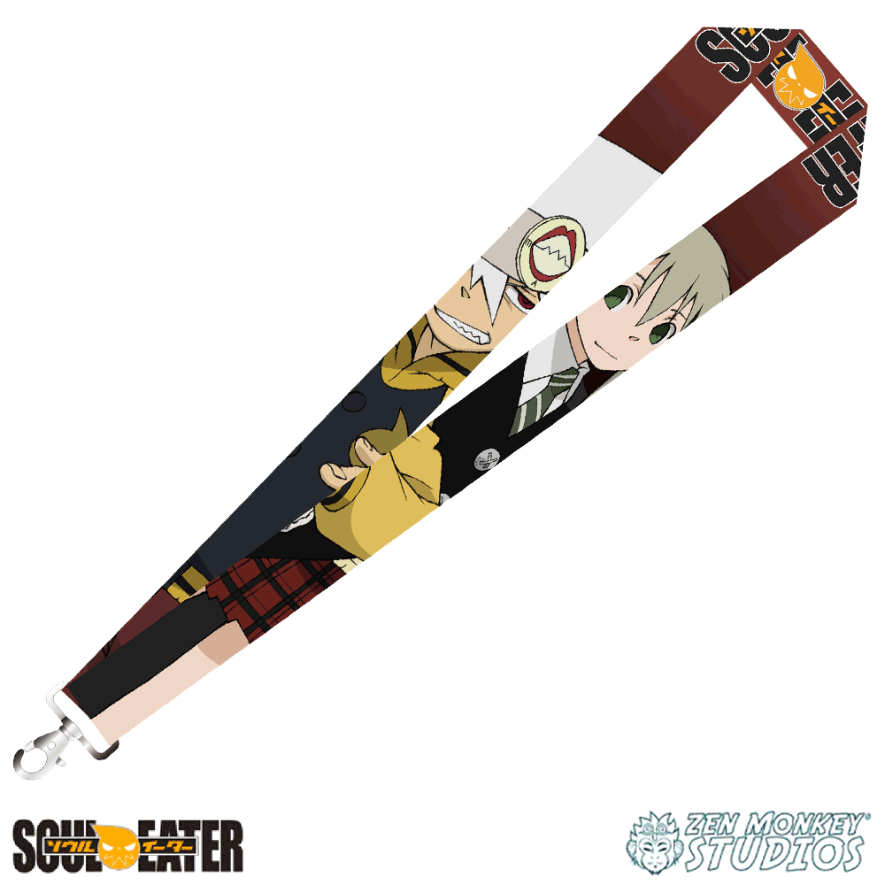 Soul and Maka Soul Eater Lanyard | Zen Monkey Studios