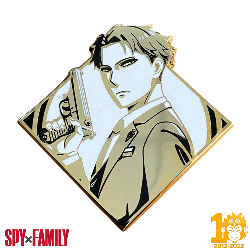 ZMS 10th Anniversary: Loid - Spy x Family Pin