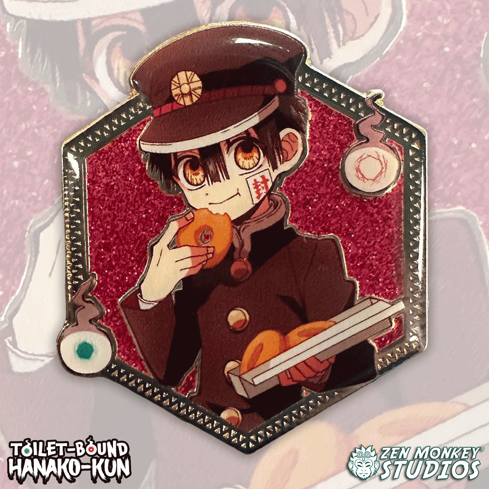 Hanako Coin Toilet-Bound Hanako-Kun Golden Series Enamel Pin | Zen Monkey Studios