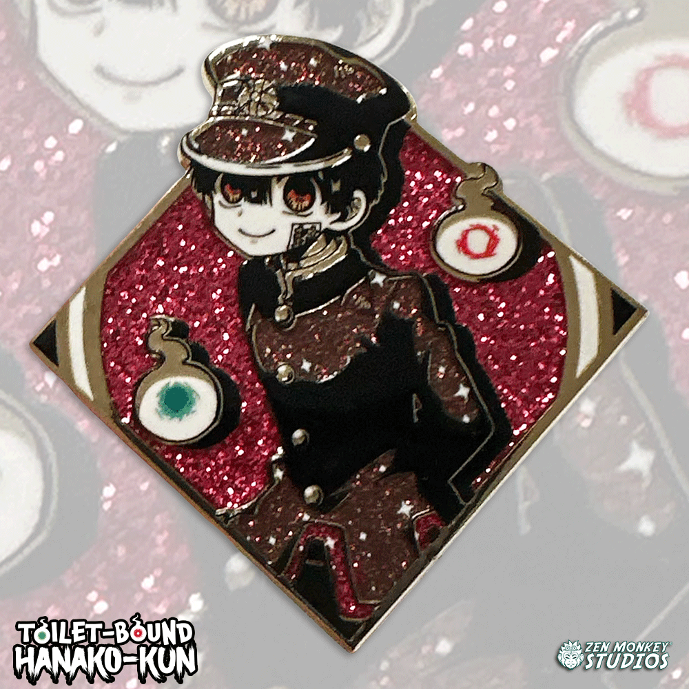 Toilet-Bound Hanako-Kun Sparkle Series Enamel Pin | Zen Monkey Studios Toilet-Bound Hanako-Kun Sparkle Series Enamel Pin | Zen Monkey Studios
