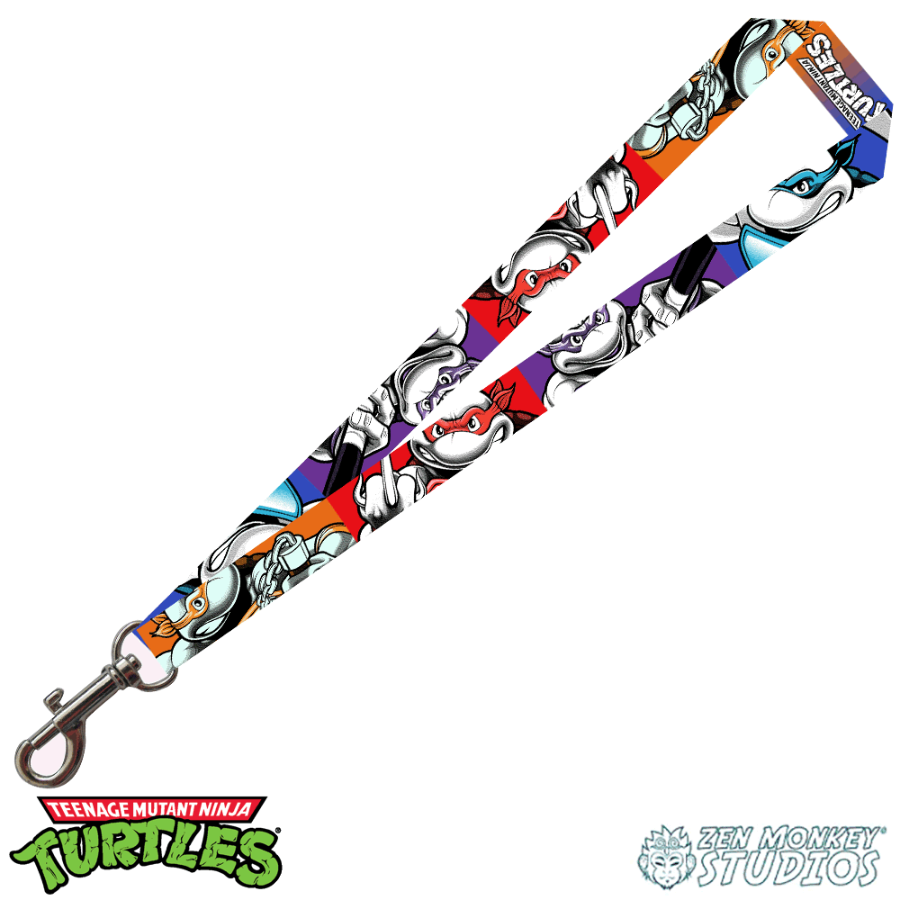 記念グッズ KenGriffeySR,RudyMay,BOBCERV,DONLARSEN Dutone Turtles TMNT Lanyard | Zen Monkey Studios