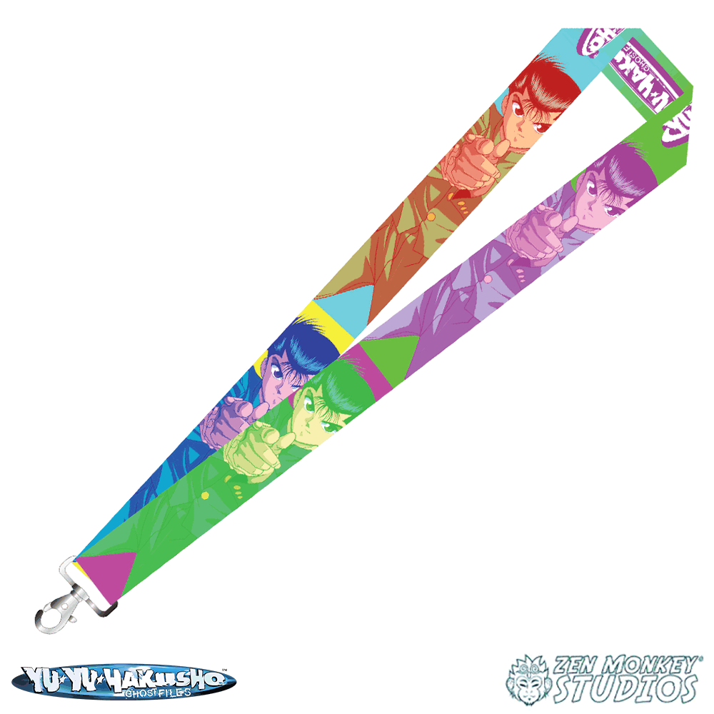 アクセサリー Yusuke0505 90s Colored Yusuke Urameshi Yu Yu Hakusho Lanyard | Zen Monkey Studios