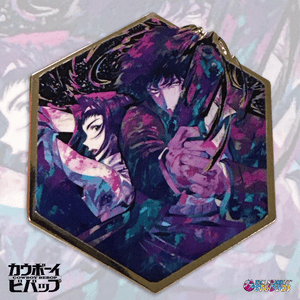 Painterly Series: Neon Noir Bebop - Limited Edition Pin