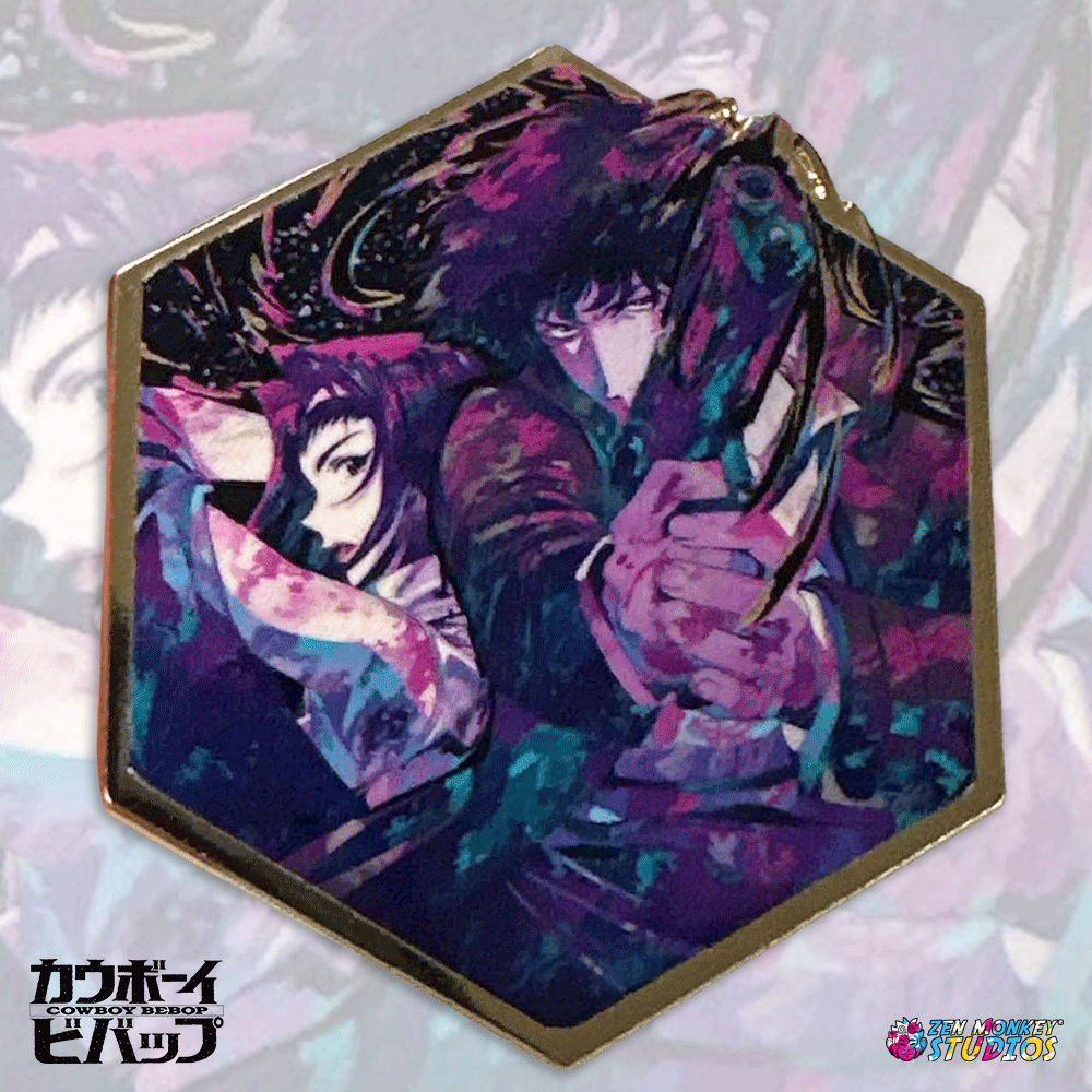 Painterly Series: Neon Noir Bebop - Limited Edition Pin