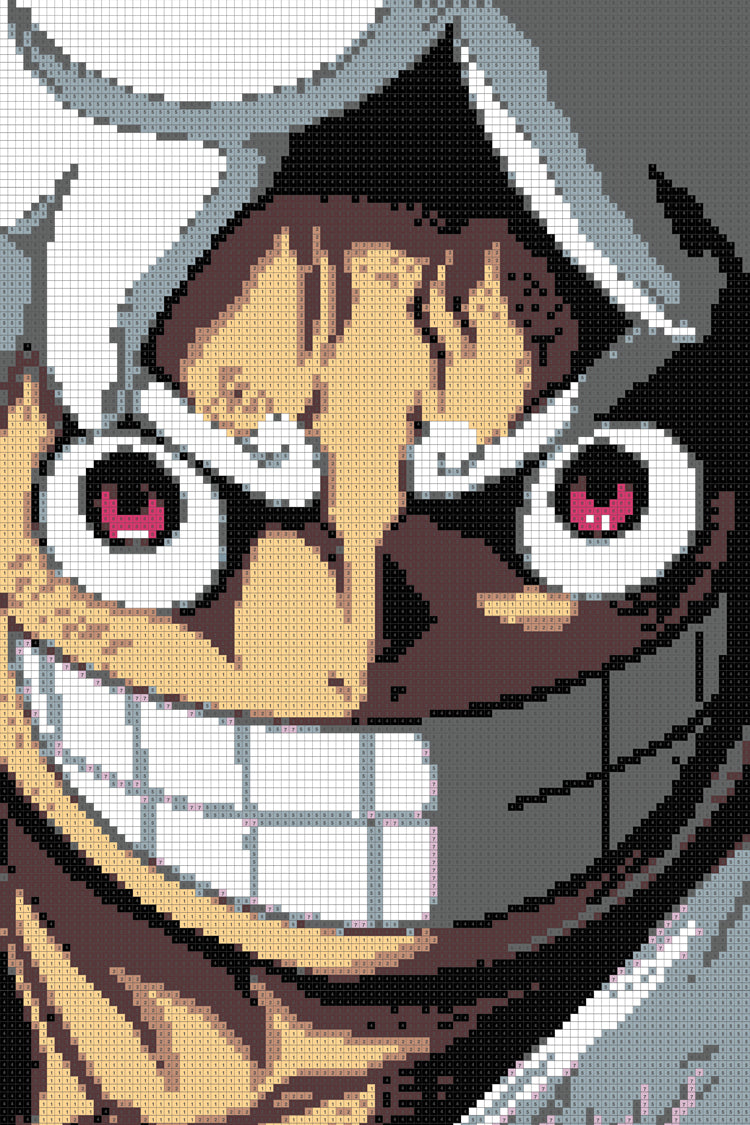 Numbered Canvas: Gear Six - 24