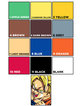 Load image into Gallery viewer, Numbered Canvas: Legendary Warrior - 24&quot; x 36&quot; grid canvas.
