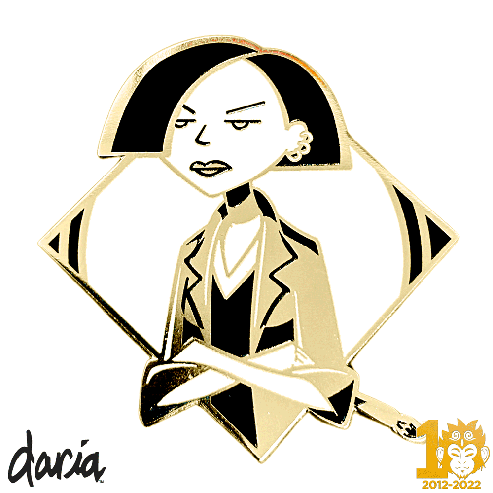 ZMS 10th Anniversary: Jane Daria Enamel Pin | Zen Monkey Studios