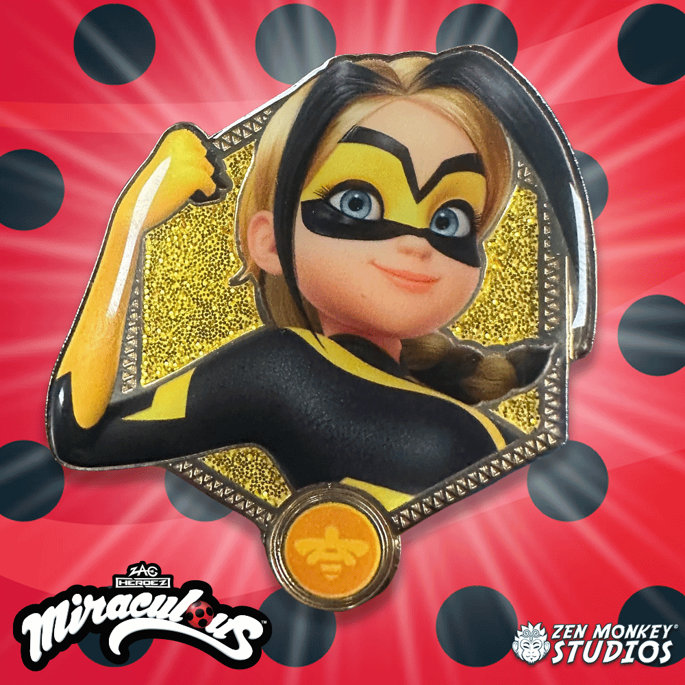 Vesperia Miraculous Ladybug Enamel Pin | Zen Monkey Studios