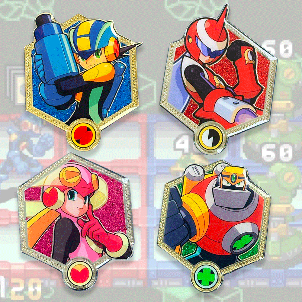 Mega Man Battle Network Golden Series 2: Wave 1 Bundle