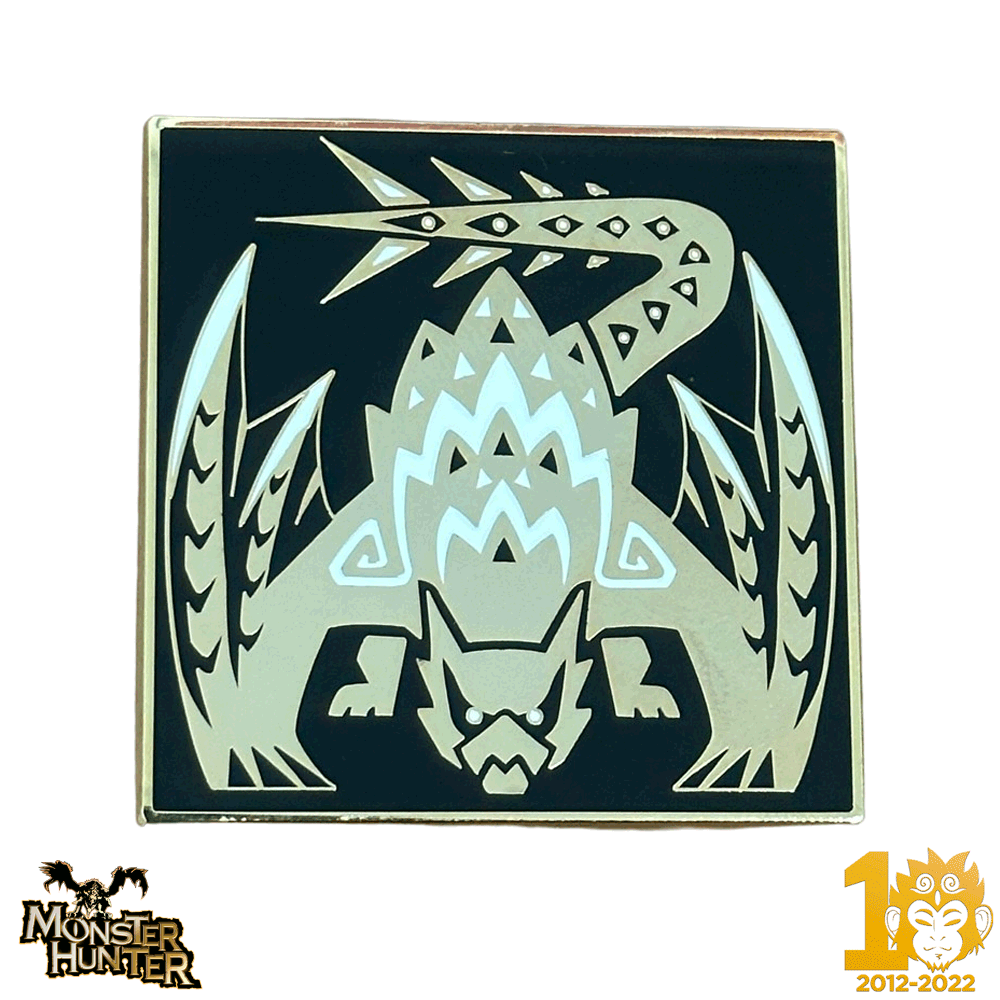 ZMS 10th Anniversary: Nargacuga -  Monster Hunter Pin