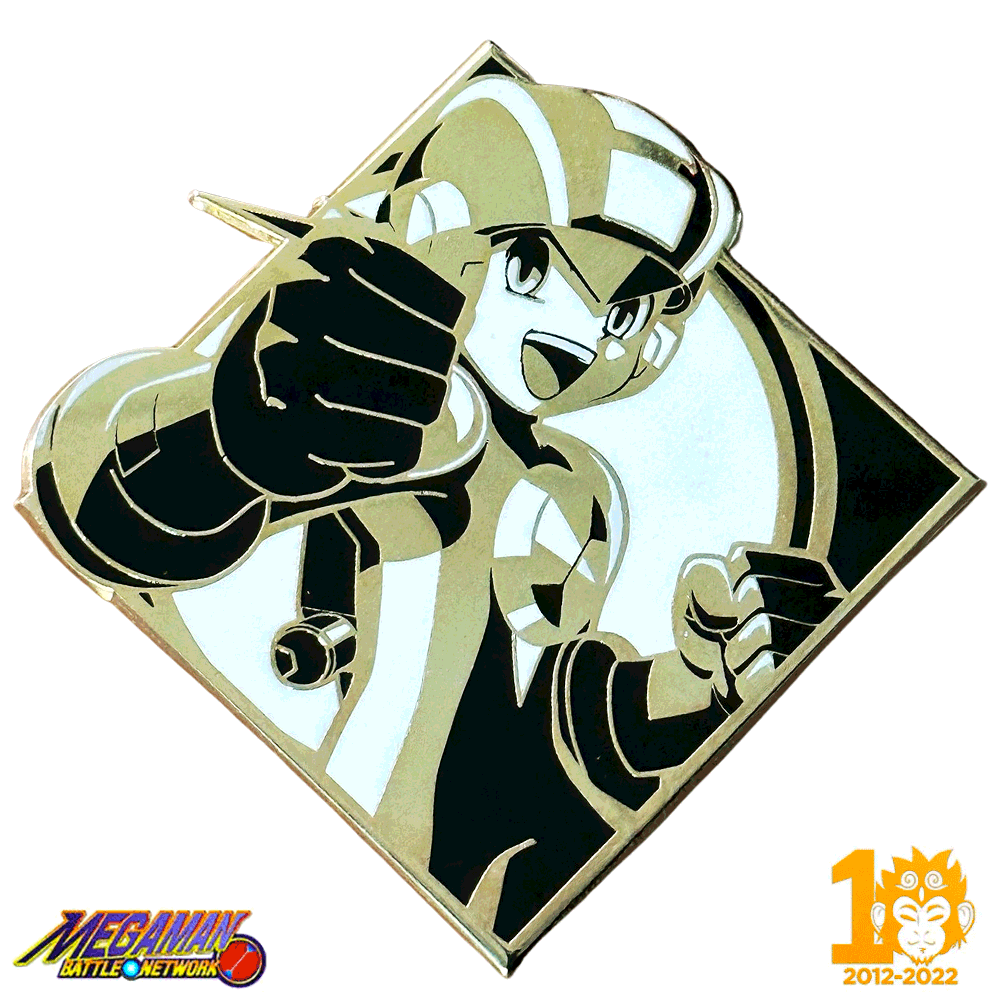 ZMS 10th Anniversary: MegaMan.EXE -  Mega Man Pin
