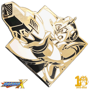 ZMS 10th Anniversary: Mega Man X -  Mega Man Pin