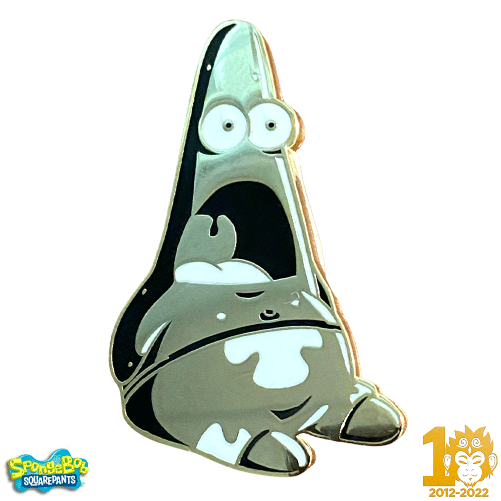 ZMS 10th Anniversary: Shocked Patrick -  SpongeBob Squarepants Pin