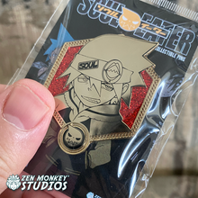 Load image into Gallery viewer, Golden Soul Evans - Soul Eater Collectible Pin
