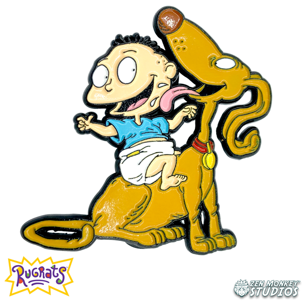 Tommy and Spike - Rugrats Pin