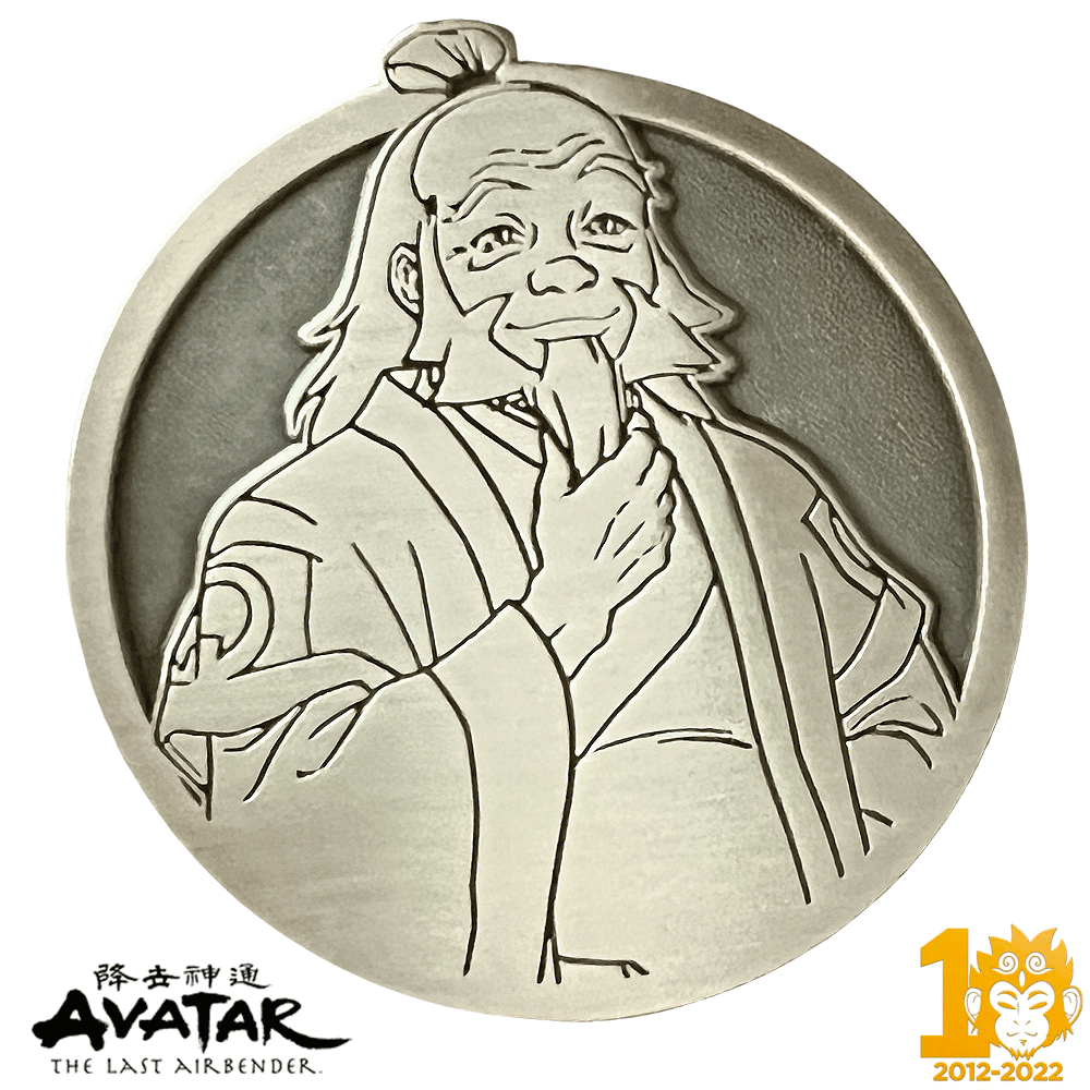 Limited Edition Emblem: Wise Iroh - Avatar: The Last Airbender Enamel Pin