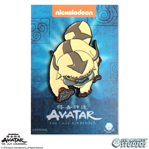 Appa Sky Bison Pin Avatar: The Last Airbender Enamel Pin | Zen Monkey ...