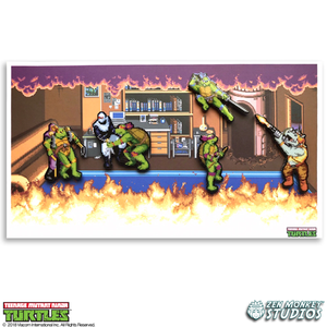 Arcade Boss Battle - TMNT Limited Edition Pin Set