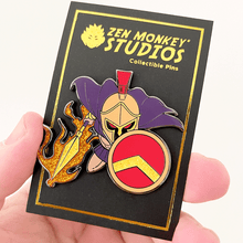 Load image into Gallery viewer, Greek God Ares: 1st Edition Collectible Enamel Pin
