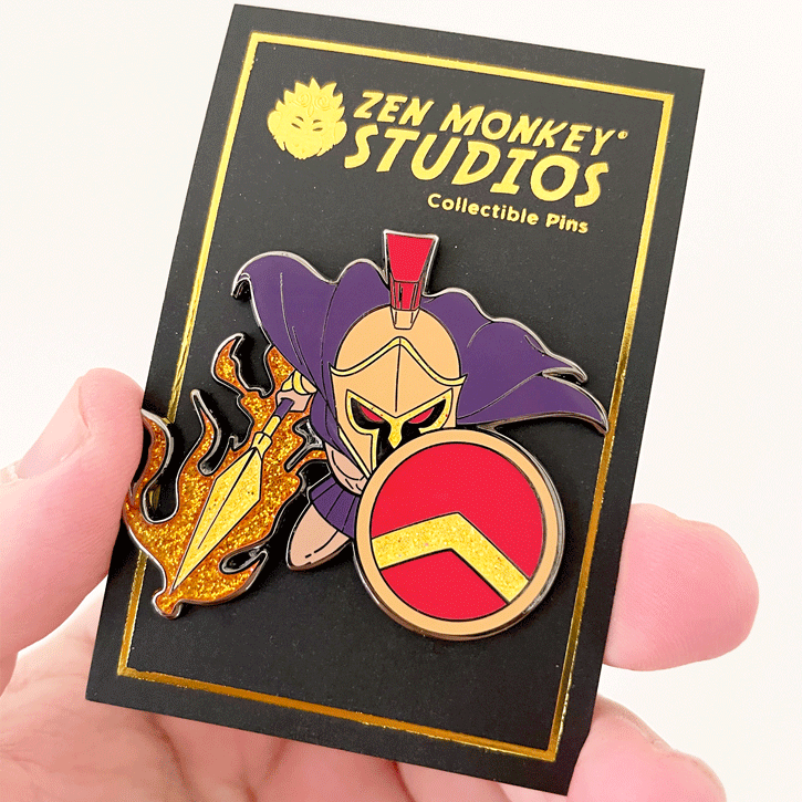 Greek God Ares: 1st Edition Collectible Enamel Pin