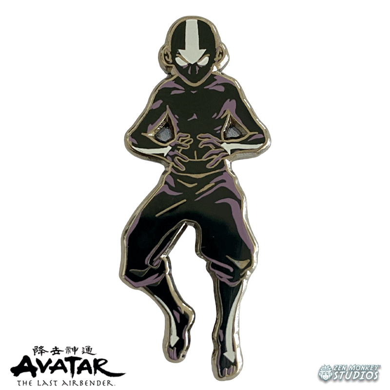 Avatar State Aang (normal sized)- Avatar: The Last Airbender Pin