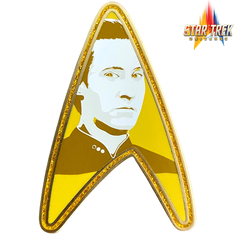 Lt. Commander Data's Delta: Star Trek The Next Generation Pin