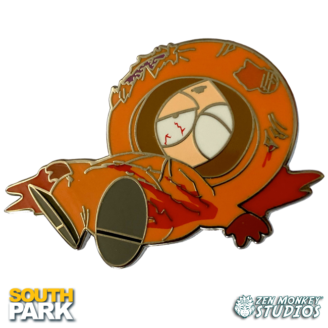 Kenny's Dead: South Park Collectible South Park Enamel Pin | Zen