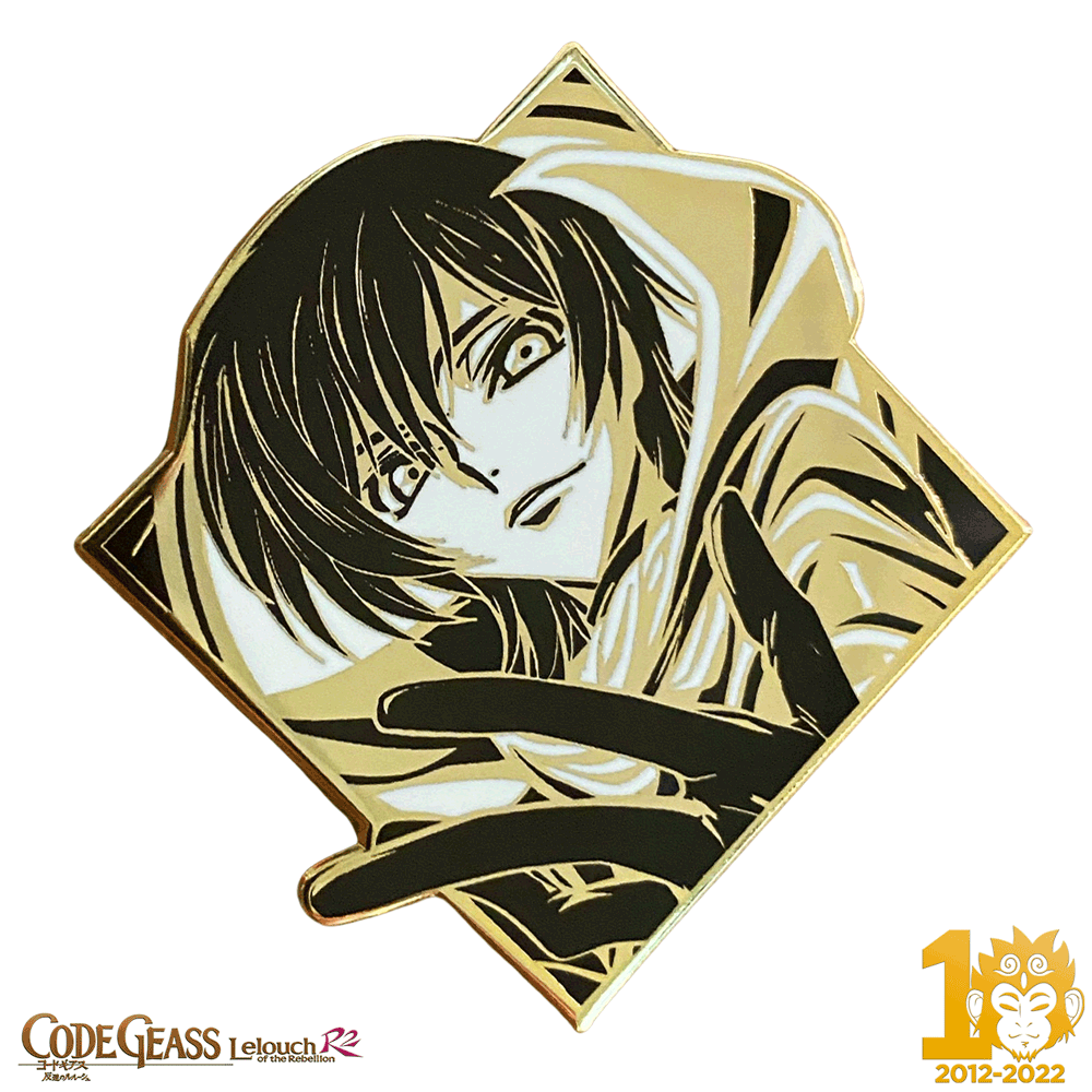 ZMS 10th Anniversary: LeLouch - Code Geass Pin – Zen Monkey Studios