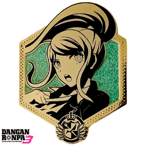 Golden Aoi Asahina - Limited Edition Danganronpa Enamel Pin