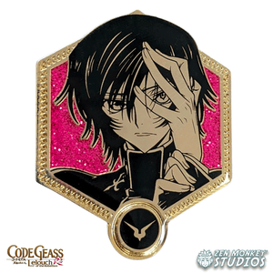 Golden LeLouch Pin  - Limited Edition Code Geass Collectible Enamel Pin