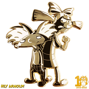 ZMS 10th Anniversary: Arnold and Helga - Hey Arnold Pin
