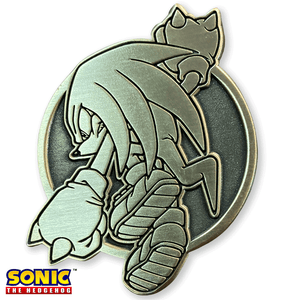 Limited Edition Emblem: Knuckles - Sonic The Hedgehog Enamel Pin