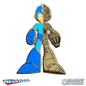 Mega Man's Endoskeleton - Mega Man Enamel Pin
