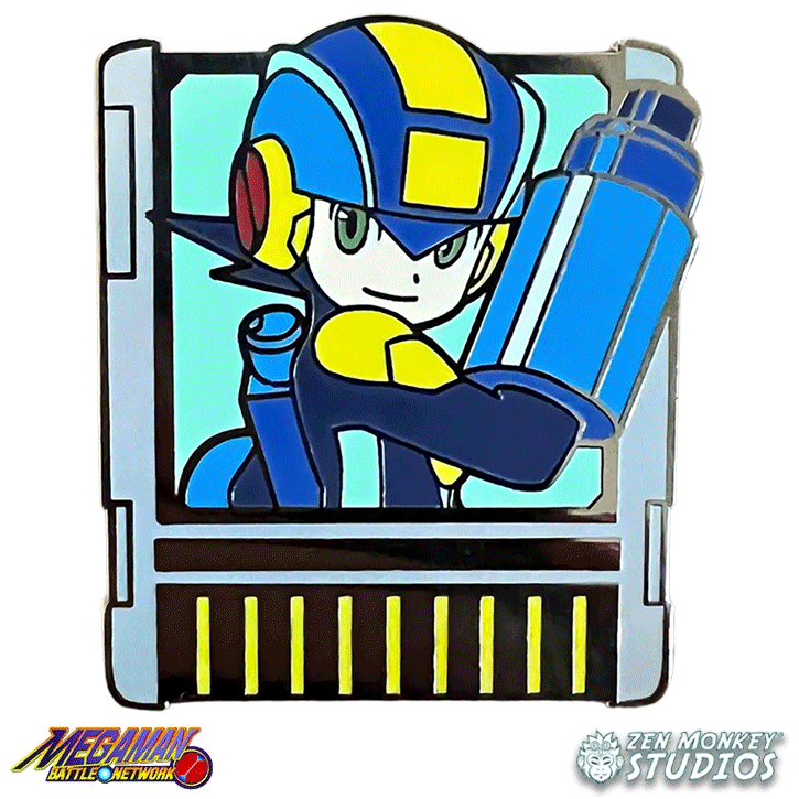 Megaman.exe Chip: Mega Man Battle network Pin