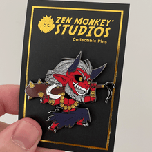 Load image into Gallery viewer, Japanese folklore Oni: 1st Edition Collectible Enamel Pin

