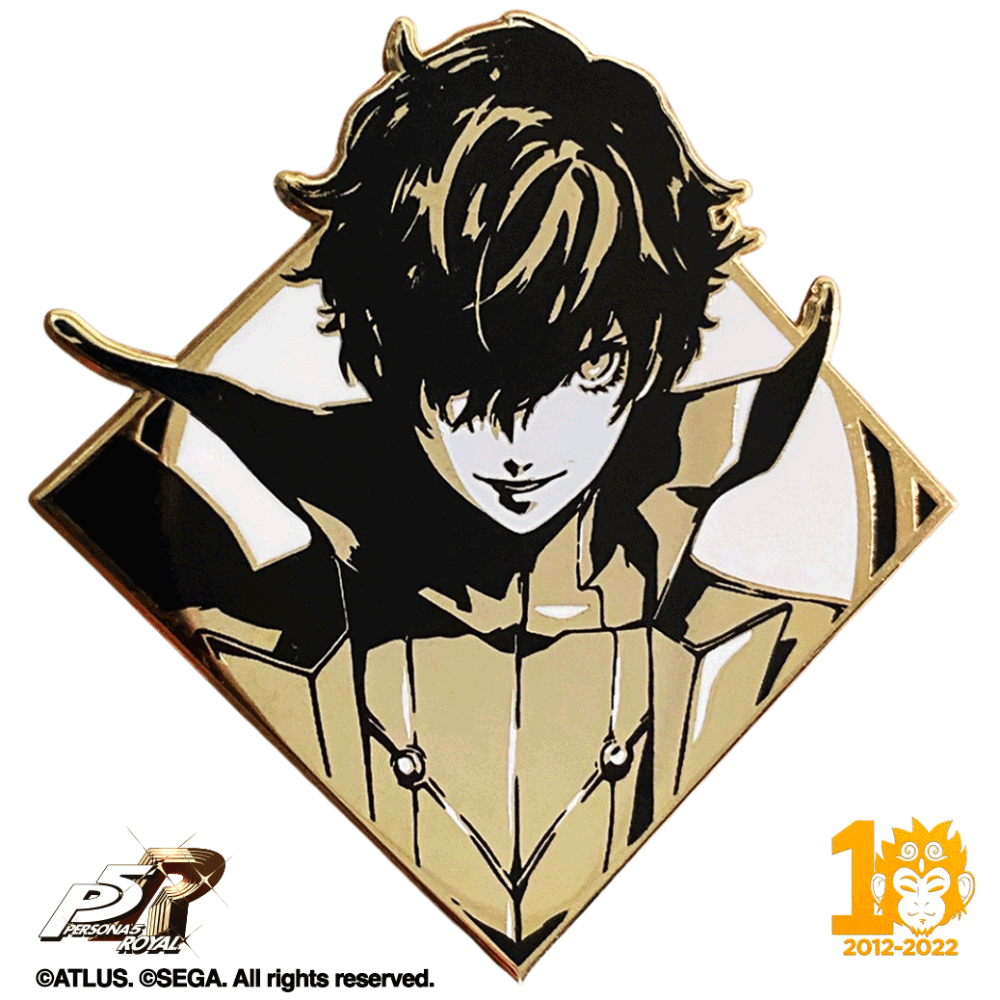 ZMS 10th Anniversary: Joker - Persona 5 Royal Pin – Zen Monkey Studios