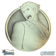 Load image into Gallery viewer, Limited Edition Emblem: Phoenix Wright - Ace Attorney Enamel Pin
