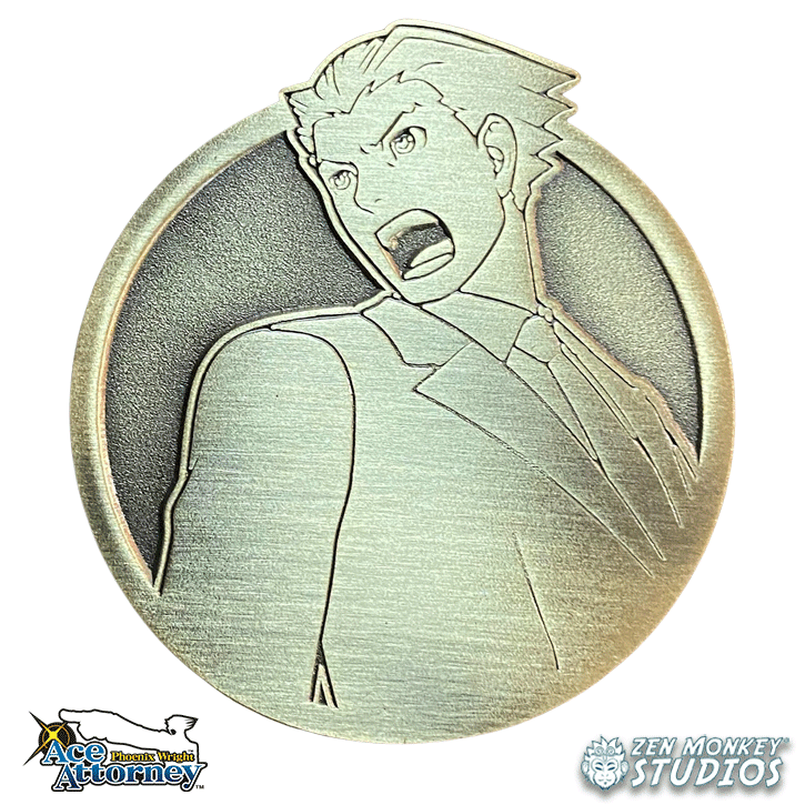 Limited Edition Emblem: Phoenix Wright - Ace Attorney Enamel Pin
