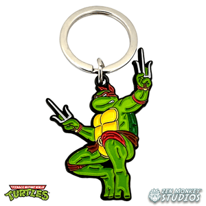 Raphael: Classic TMNT Collectible Keychain