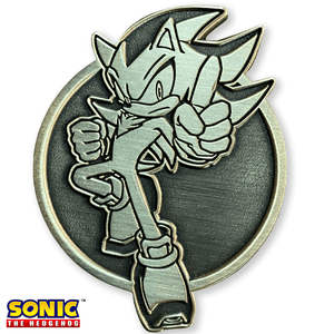 Limited Edition Emblem: Shadow - Sonic The Hedgehog Enamel Pin