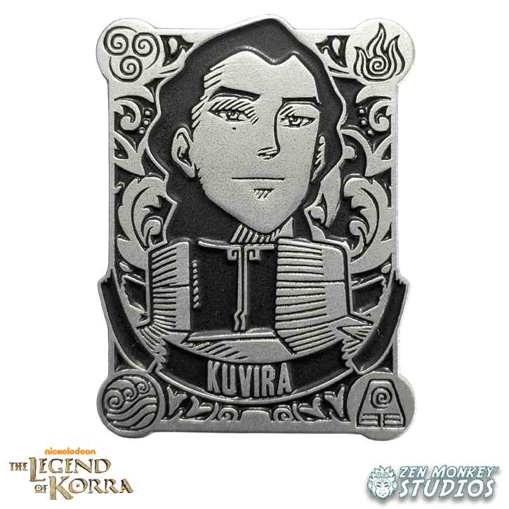 Silver Badge Kuvira - The Legend Of Korra Collectible Enamel Pin