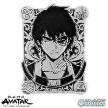 Load image into Gallery viewer, Silver Badge Zuko - Avatar: The Last Airbender Collectible Enamel Pin
