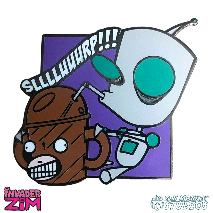 SLURP! - Invader Zim Pin