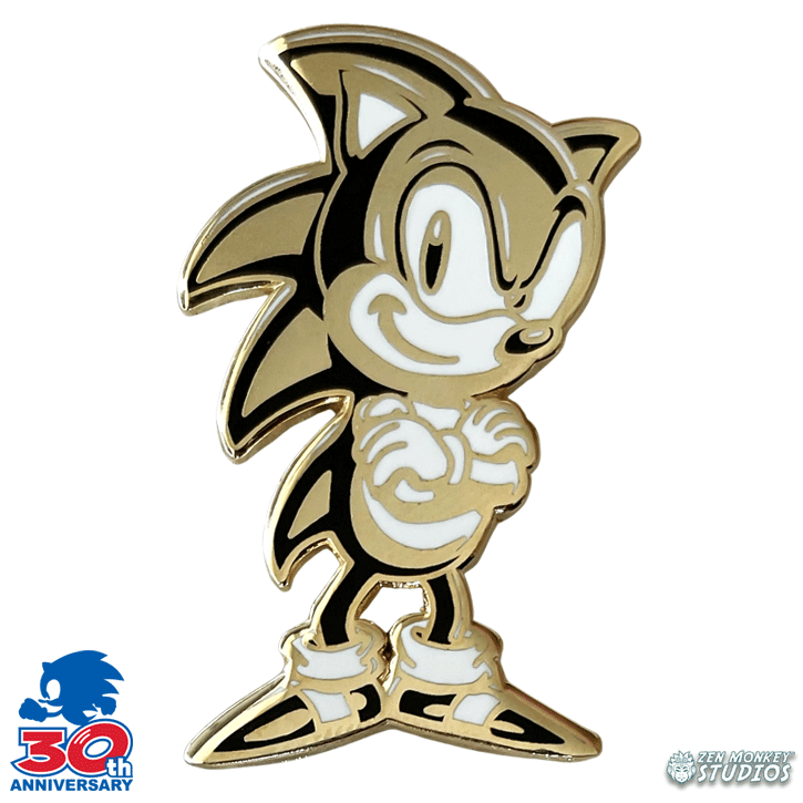 Sonic 2 - Limited Edition Sonic the Hedgehog 30th Anniversary Pin