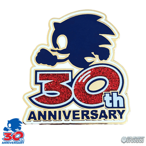 Limited Edition Sonic the Hedgehog 30th Anniversary Pin