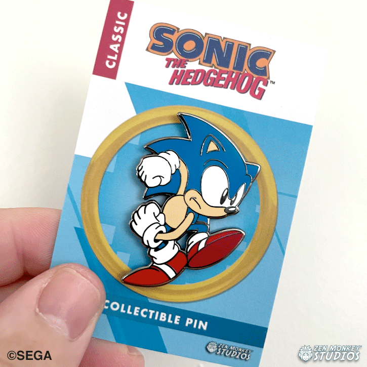 Classic Sonic Sonic The Hedgehog Sticker - Classic Sonic Sonic the