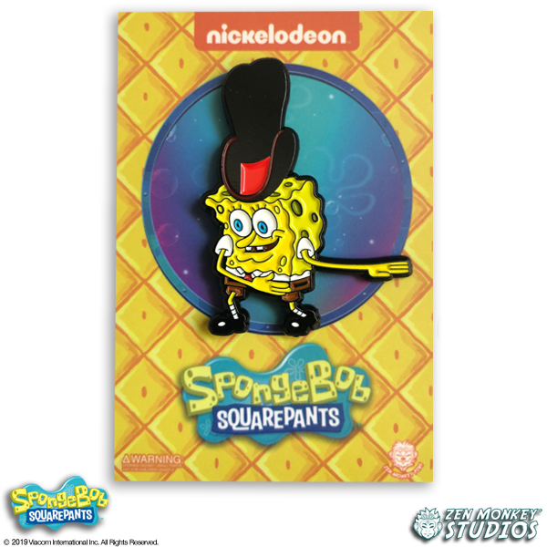 Spoons Rattling - Spongebob Squarepants Pin