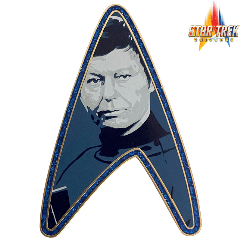 Dr. McCoy's Delta: Star Trek The Original Series Pin
