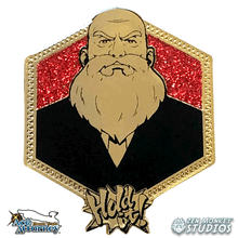 Load image into Gallery viewer, Golden Judge: 1st Edition Ace Attorney Pin
