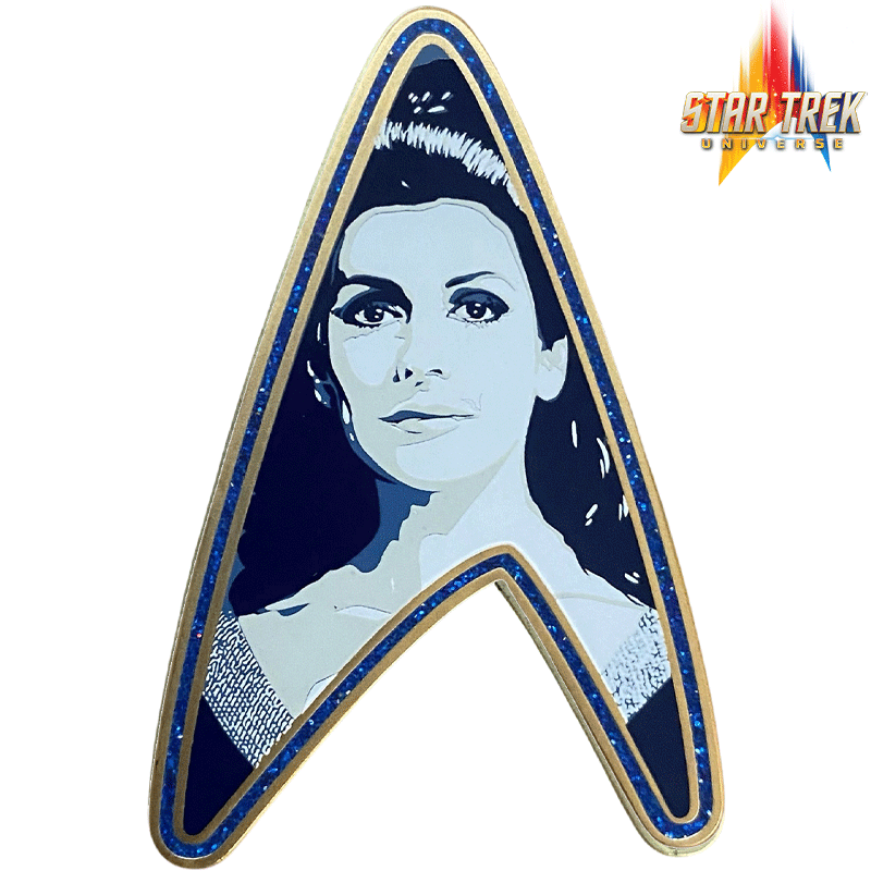 Counselor Troi's Delta: Star Trek The Next Generation Pin